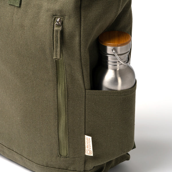 Zaino Coniglio guerriero con la spada - bestiario medievale - Blu Navy