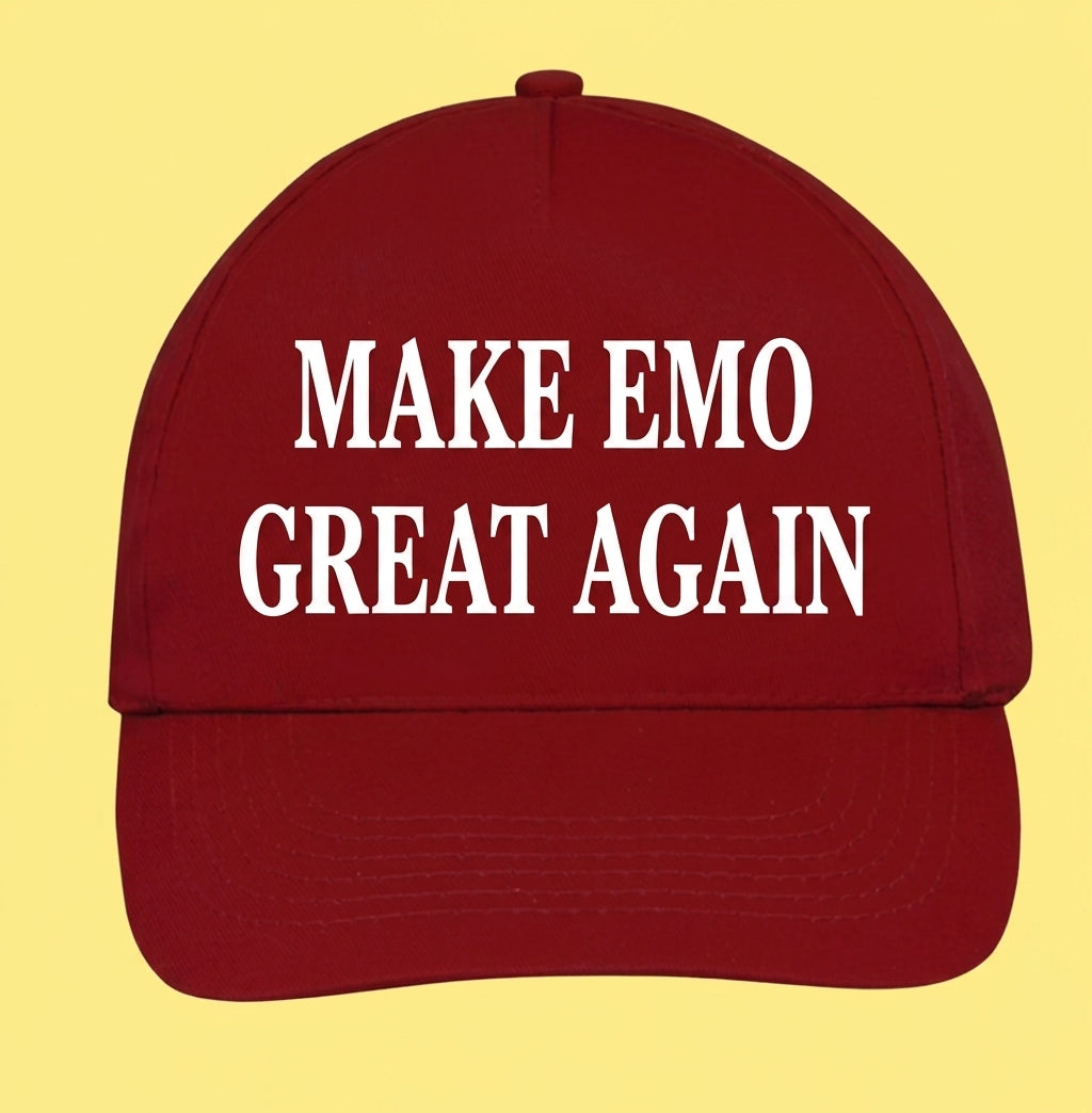 MAKE EMO GREAT AGAIN -  cappello a 5 pannelli