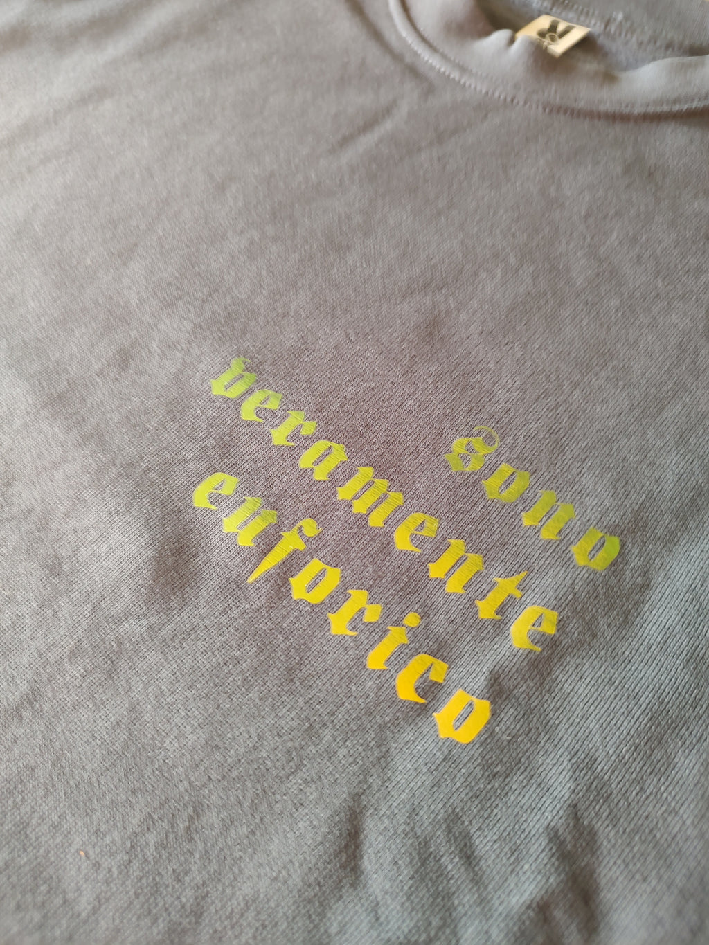 Felpa SONO VERAMENTE EUFORICO sweatshirt