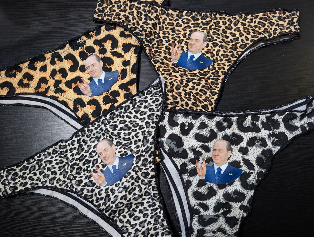 SILVIO slip leopardato