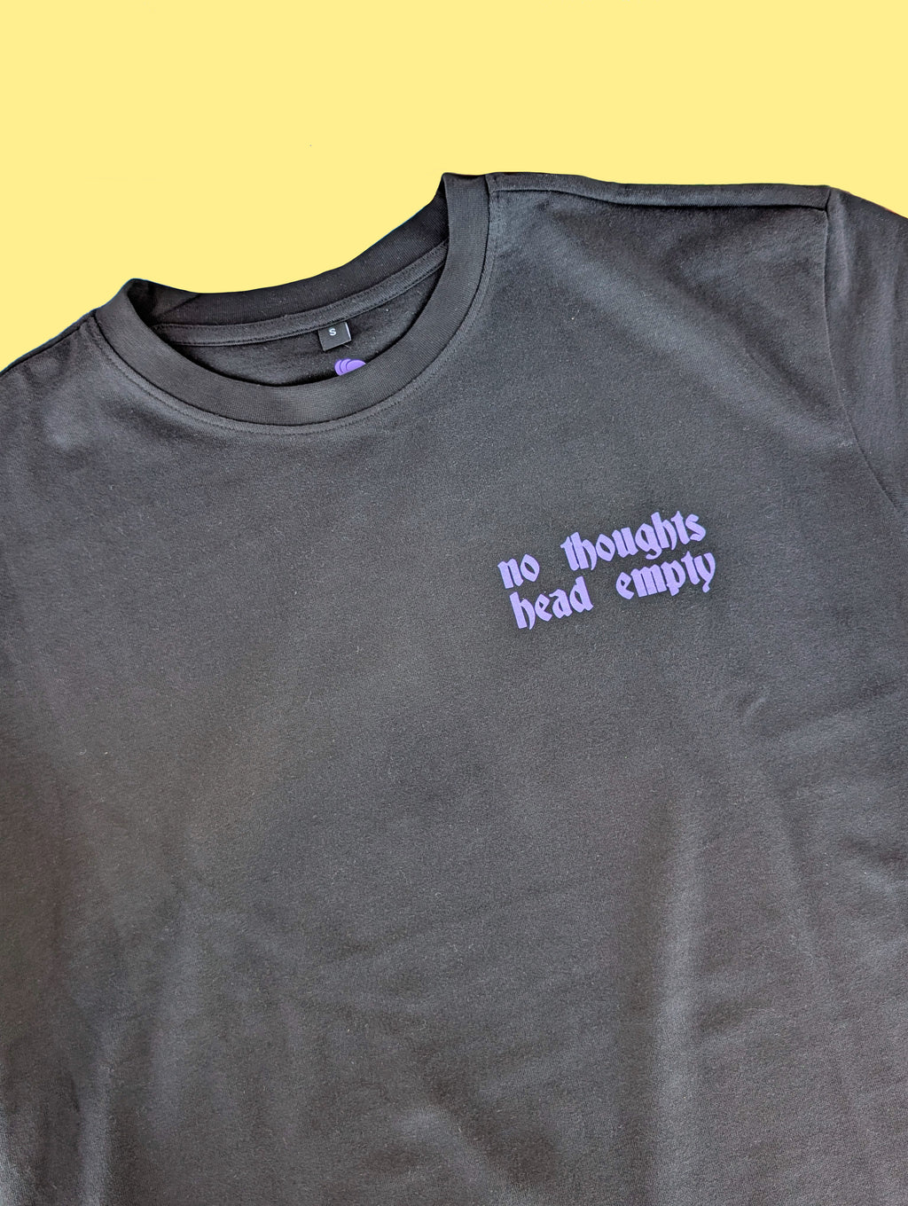 No thoughts Head empty -  heavy oversize t-shirt premium - anatra meccanica