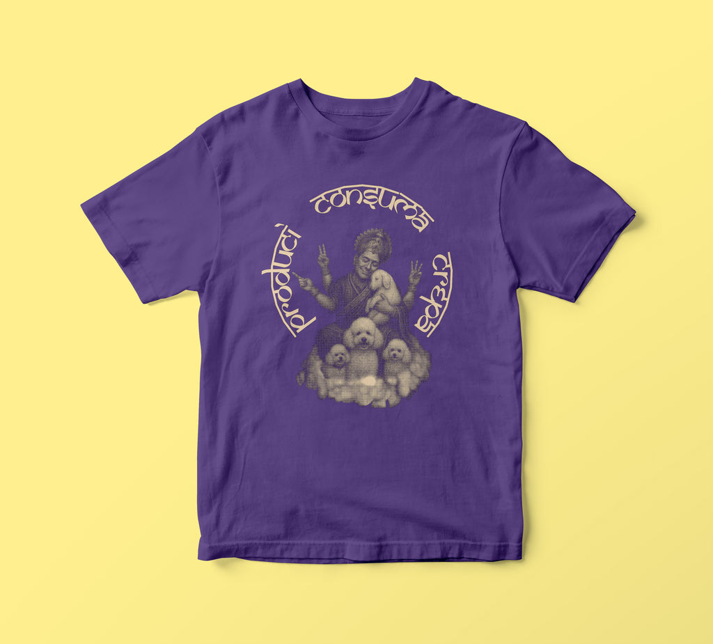 Produci consuma crepa t-shirt "Silvio 123" indy style