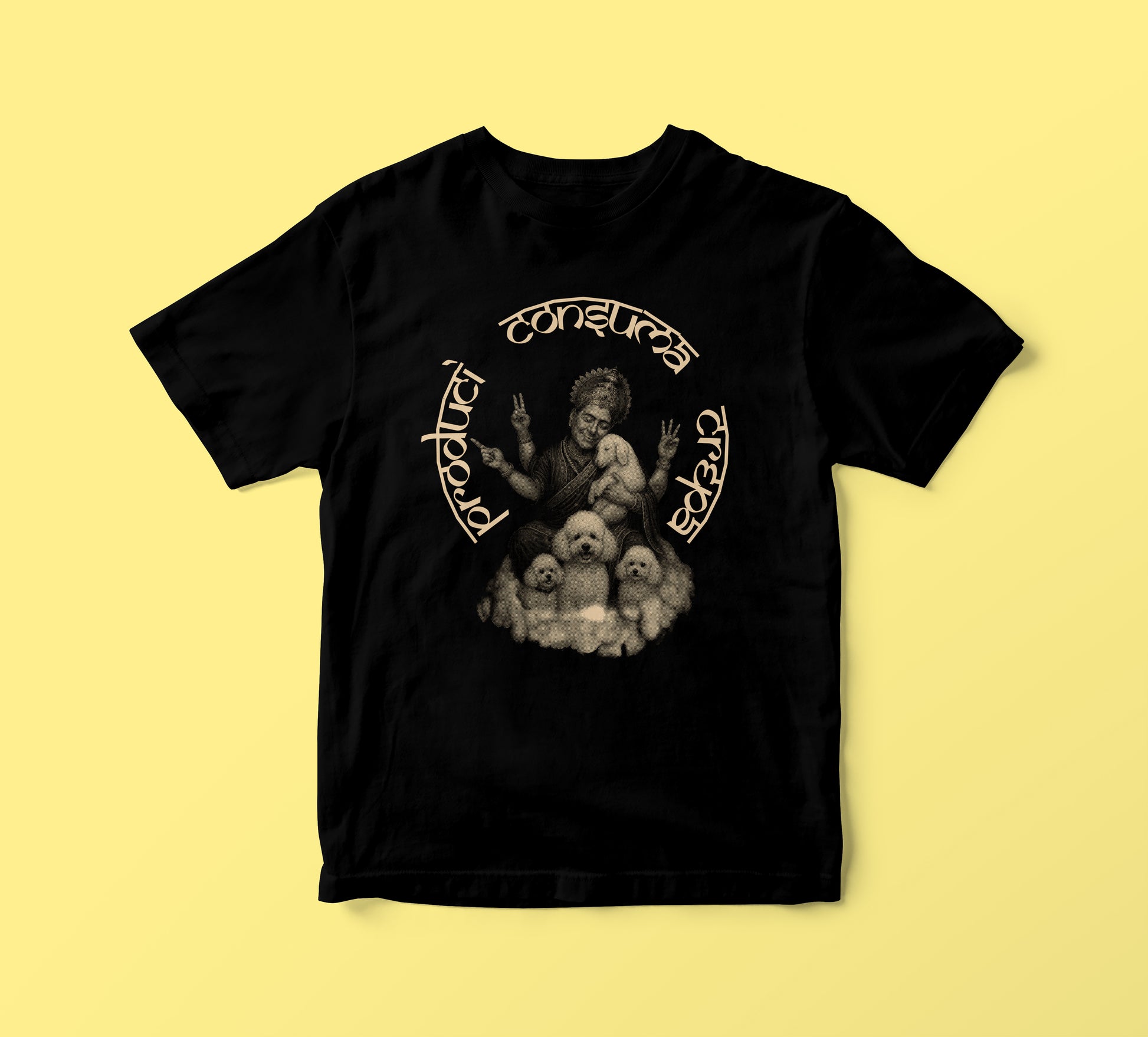 Produci consuma crepa t-shirt "Silvio 123" indy style