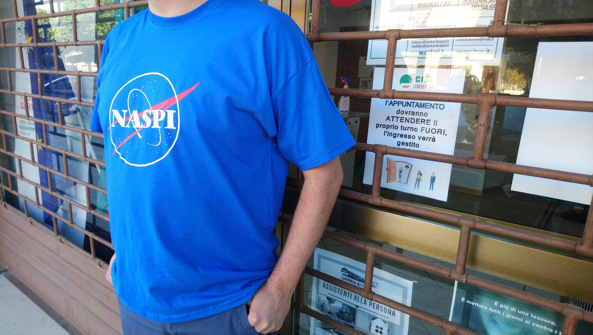NASPI t-shirt
