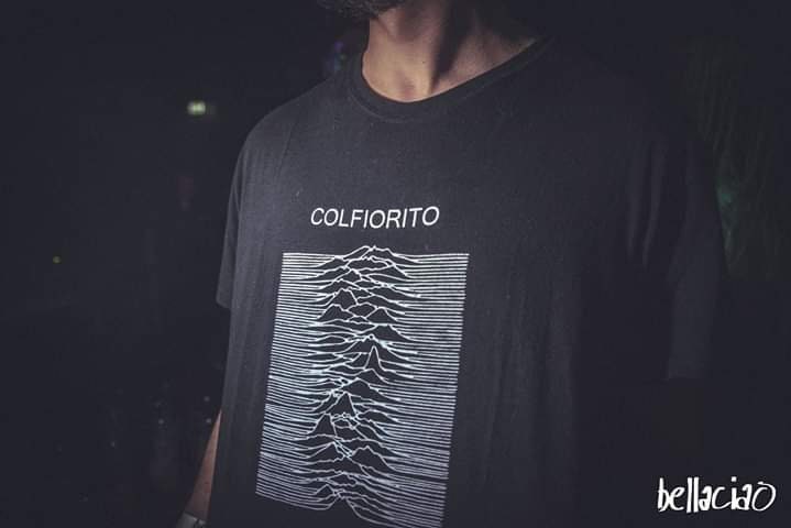 Verghereto UNKNOWN PLEASURES fake joy division t-shirt personalizzabile