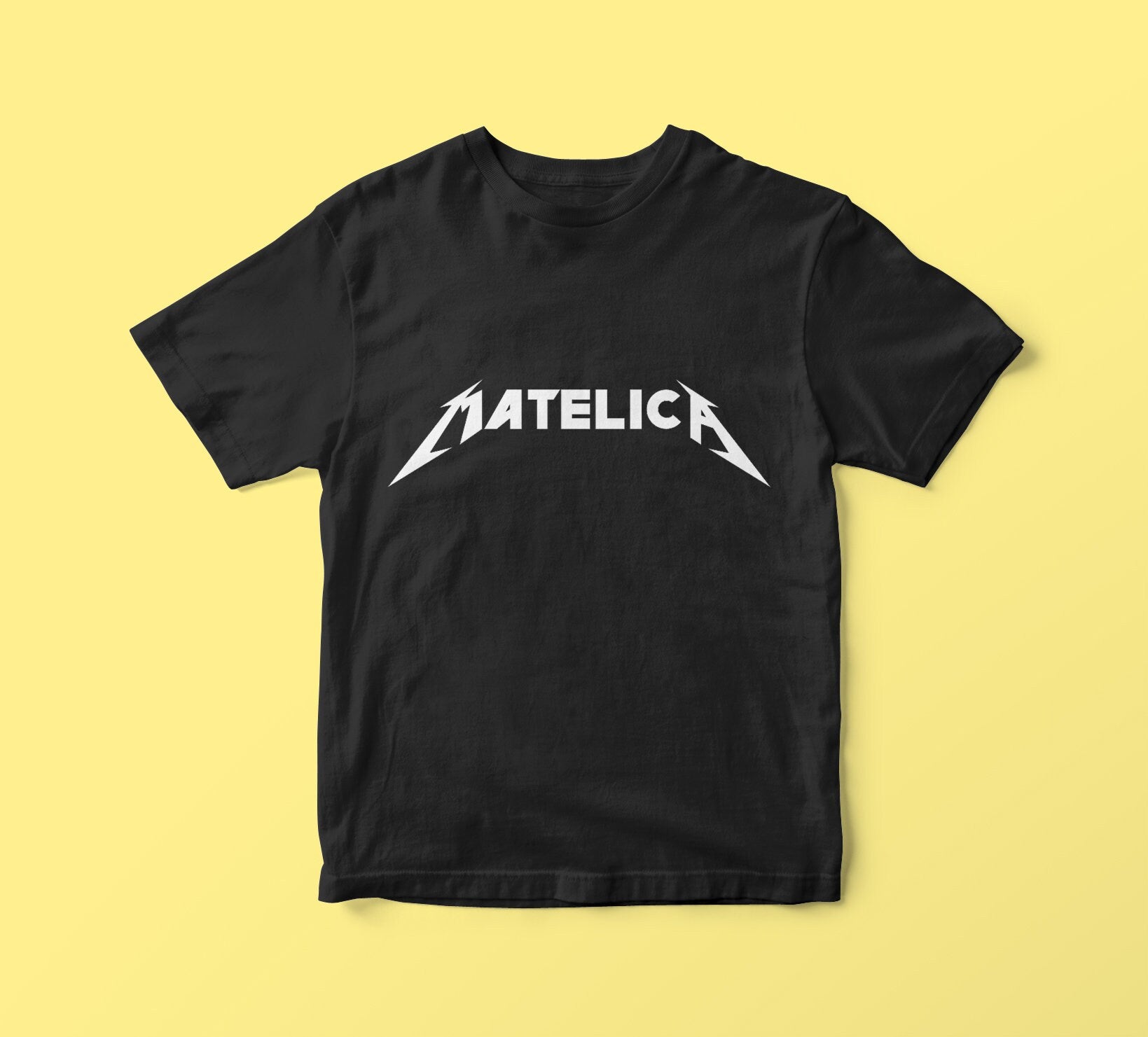 MATTARELLA Metallica t-shirt with the name you want