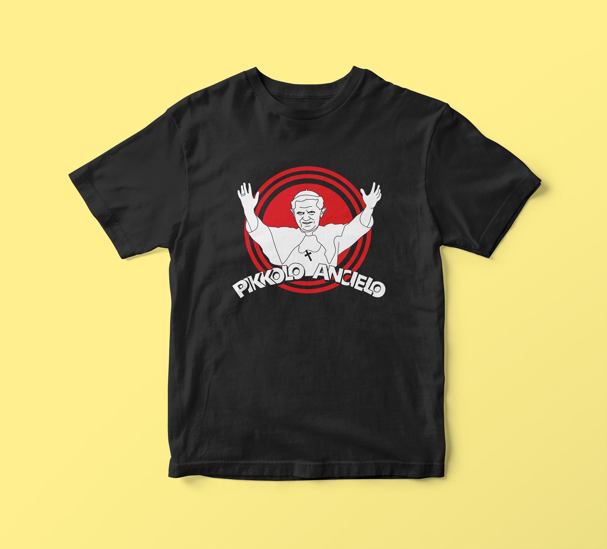 PIKKOLO ANCIELO Papa Ratzinger pastore tedesco t-shirt