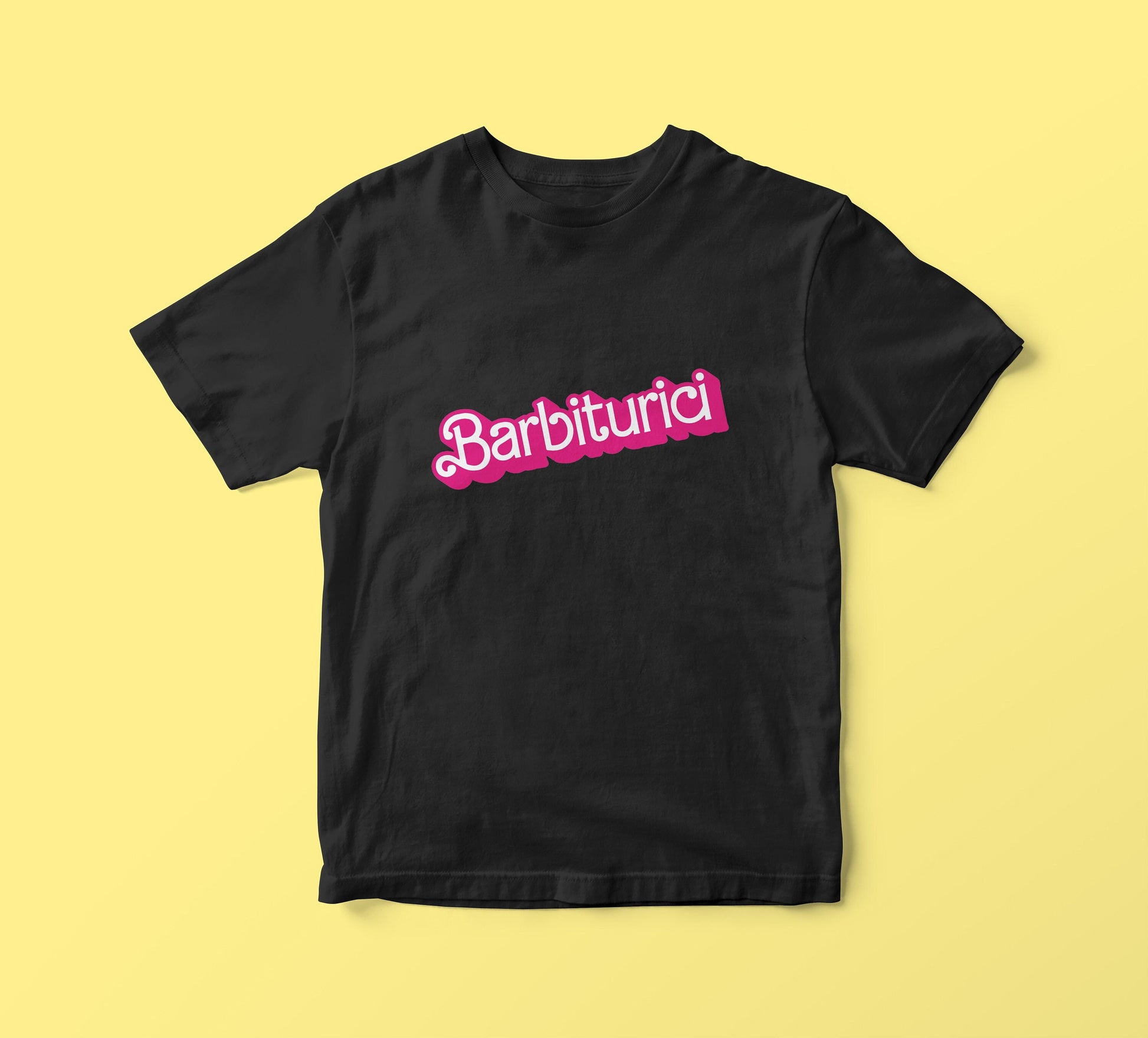BARBITURICI fake Barbie T- SHIRT