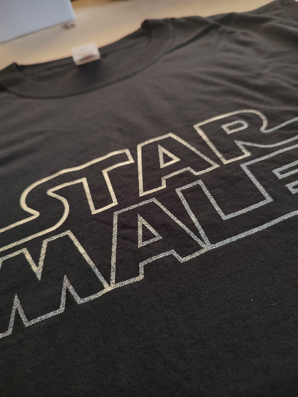 STAR MALE glitter t-shirt for internal WARS