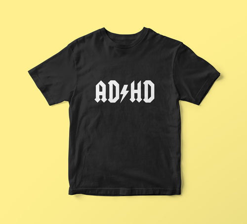 AD HD t-shirt Ac Dc