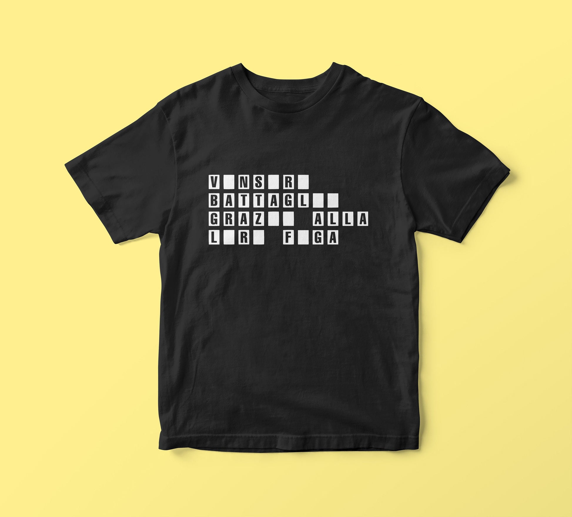 Vinsero Battaglie grazie alla loro... t-shirt Le Amazzoni - La ruota della fortuna Signor Giancarlo