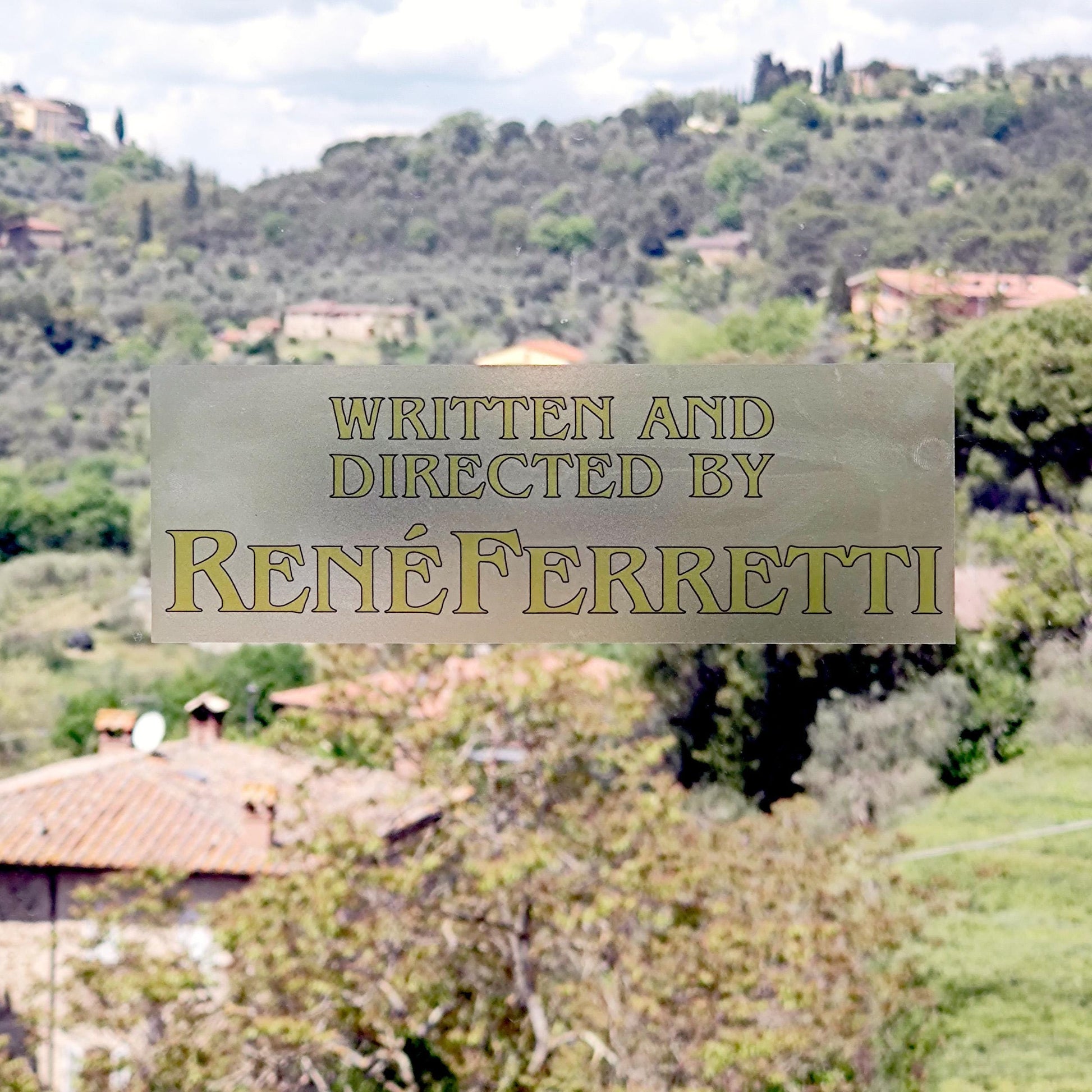 LYNCH FERRETTI VANZINA sticker trasparente mix 10 pezzi