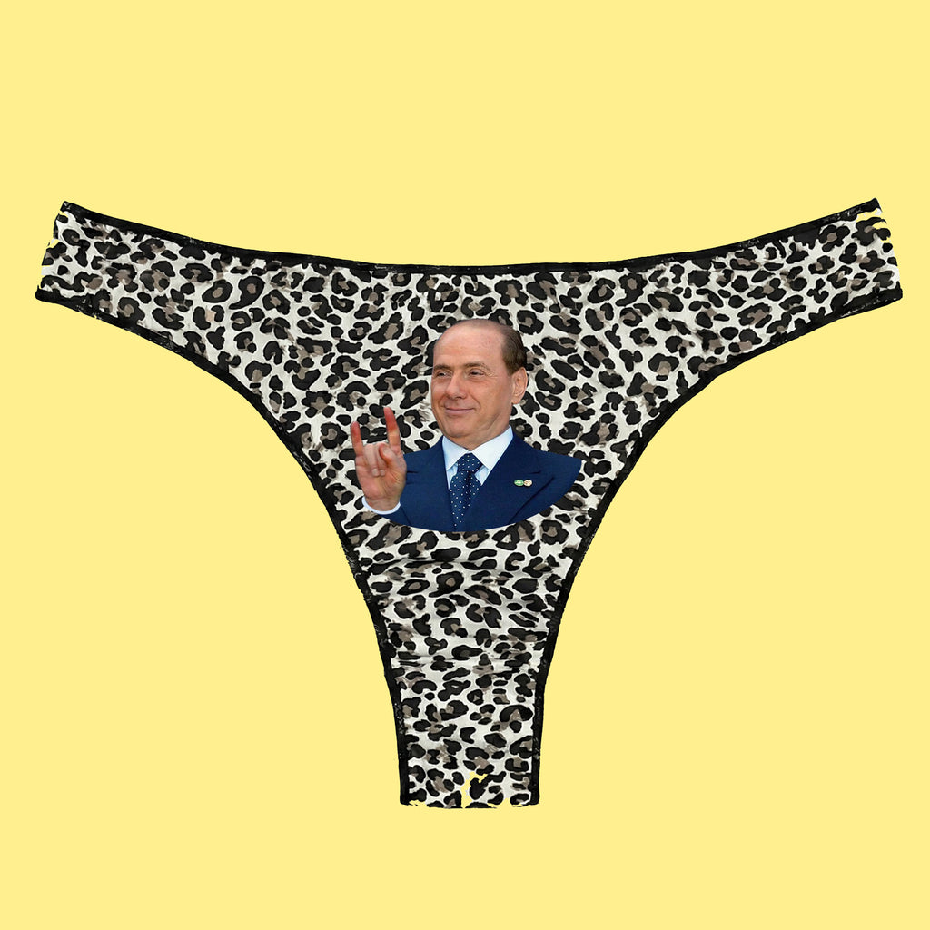 SILVIO slip leopardato