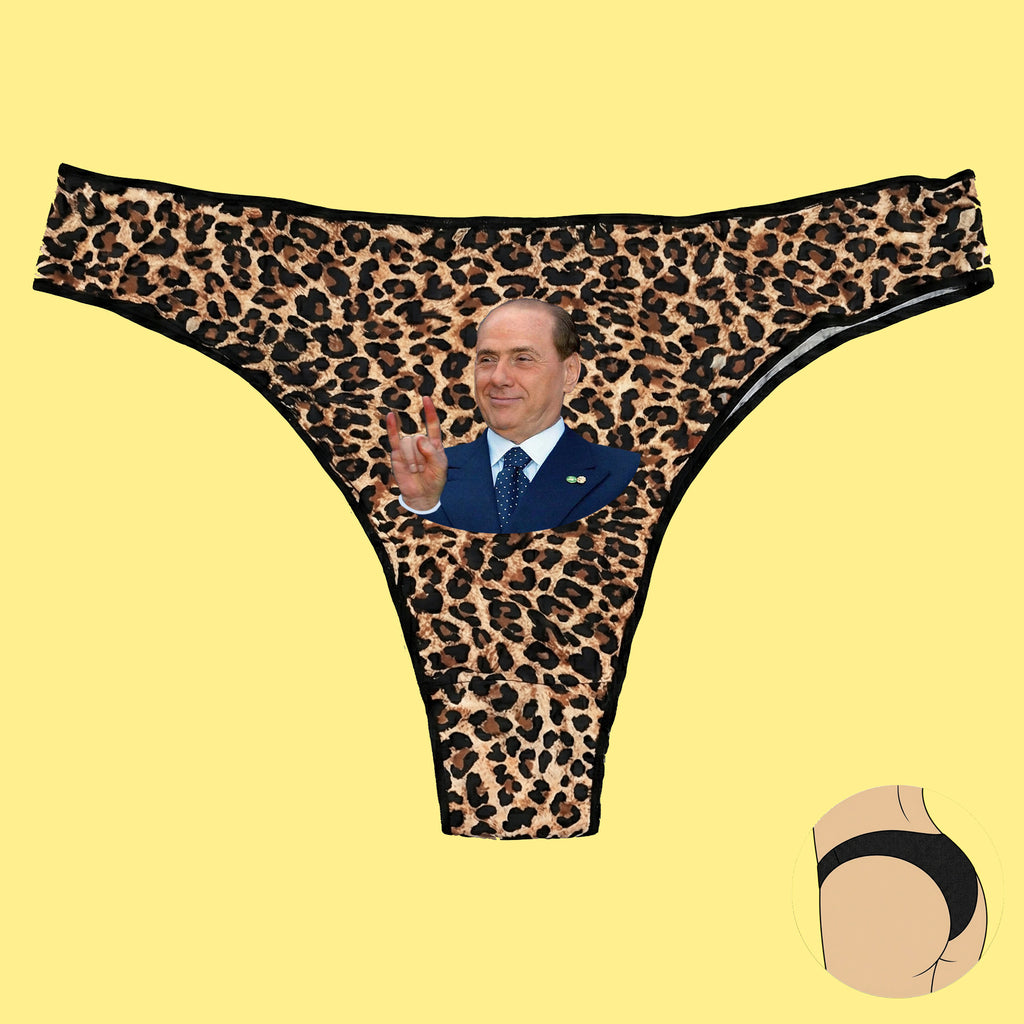 SILVIO slip leopardato