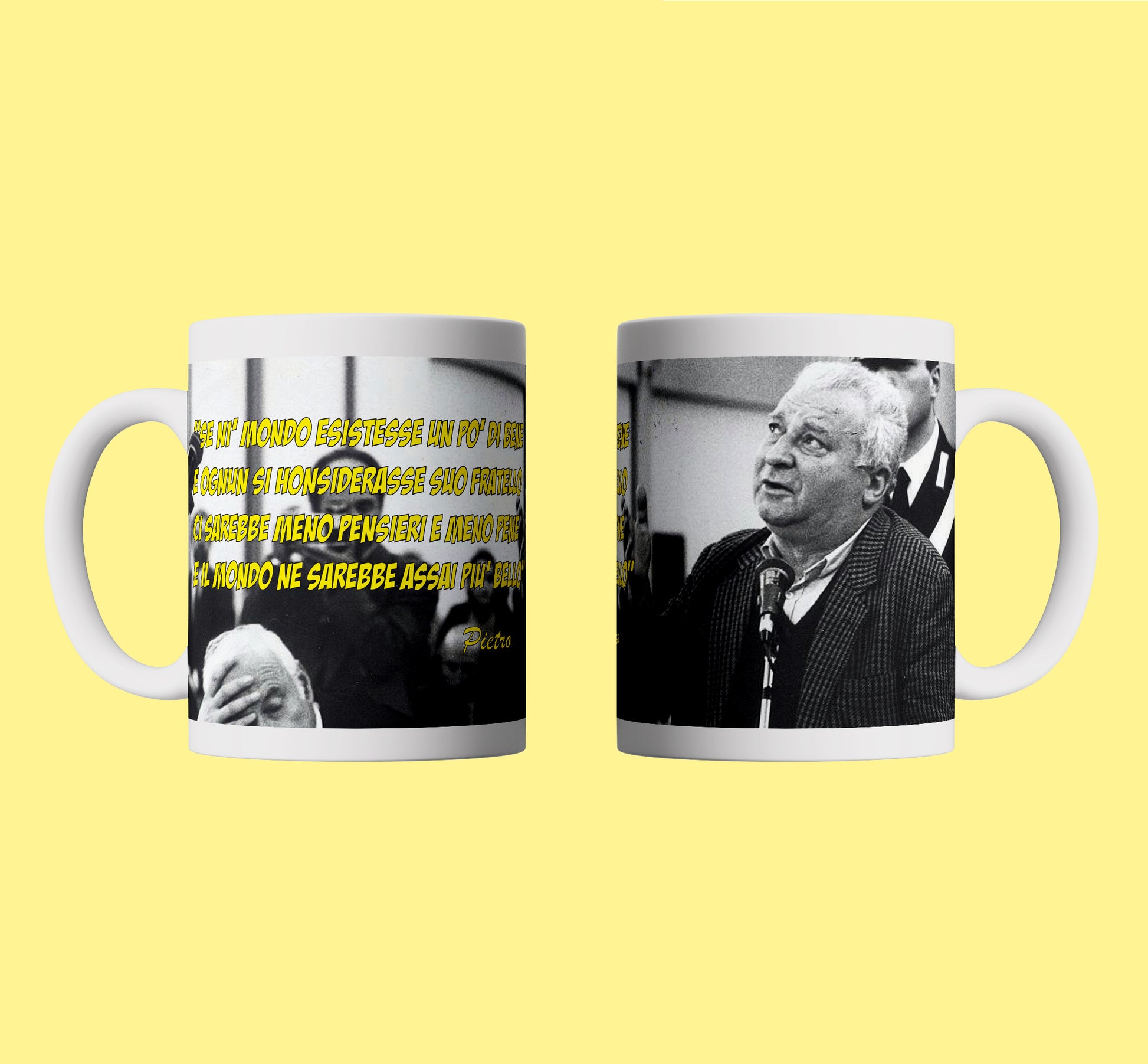 Se nì mondo... TAZZA La Poesia di Pietro