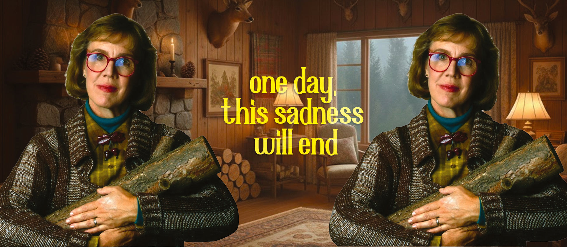 Signora Ceppo tazza motivazionale Twin Peaks Log Lady